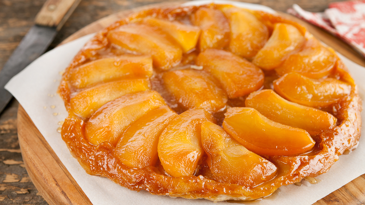 Apple tarte Tatin